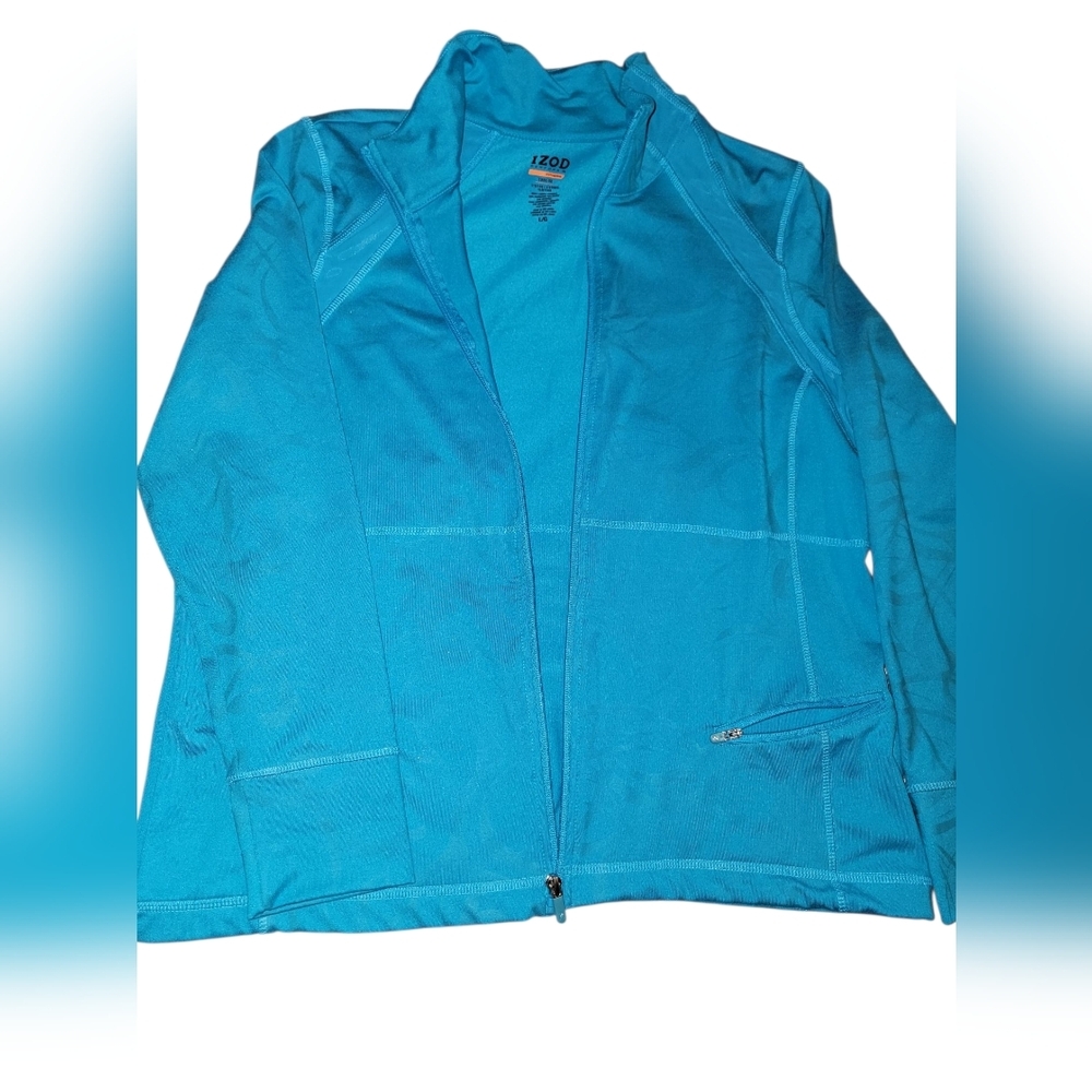 IZOD Blue Zip-Up Jacket